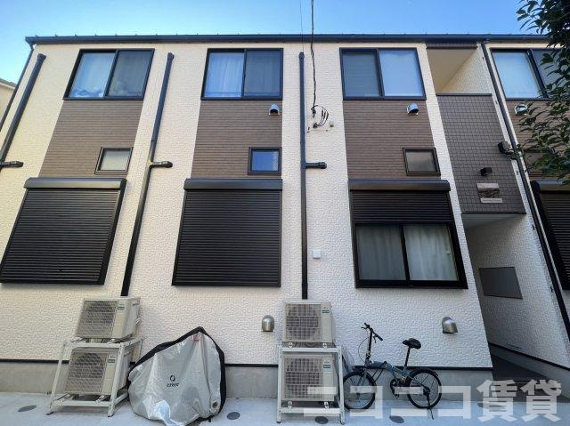 板橋区大山西町のアパートの外観