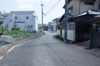 【前面道路含む現地写真】 | 網干区興浜 | 前面道路含む現地写真です