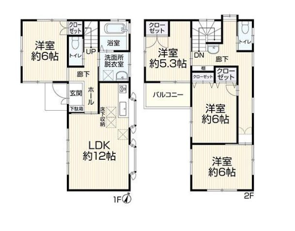 南区相模台７丁目　中古戸建の間取り|間取図「南区相模台７丁目　中古戸建」