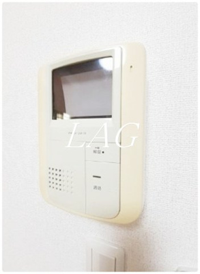 【セキュリティ】 | メゾン・フジ山伏町 | モニター付きインターホンです。