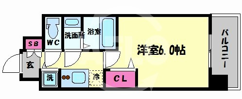 レオンコンフォート玉造の間取り|レオンコンフォート玉造　間取り