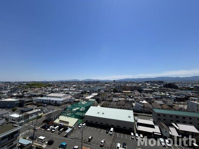 くすの木２号棟の展望