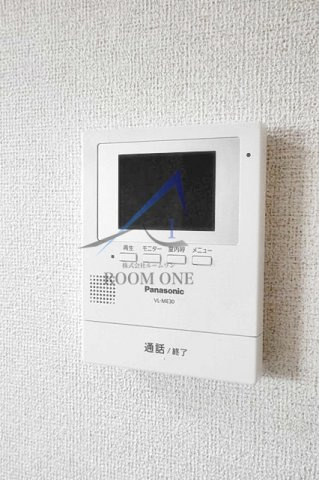 パークハイム常盤台のセキュリティ|モニター付きインターホンです。