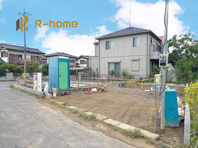 牛久市南20期　新築戸建て　1号棟の外観|ご予約を頂ければ、『平日』はもちろん『早朝』や『夜間』もご見学可能です♪お気軽にお申し付けください♪
