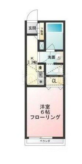 秋津ファランドールの間取り