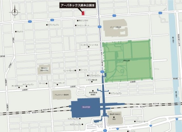 アーバネックス錦糸公園Ⅲの地図