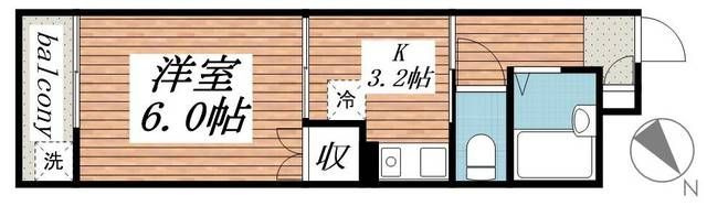 サングレース千歳台の間取り