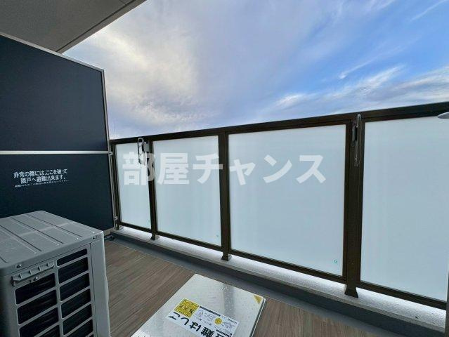 エステムコート名古屋TWIN WESTのバルコニー