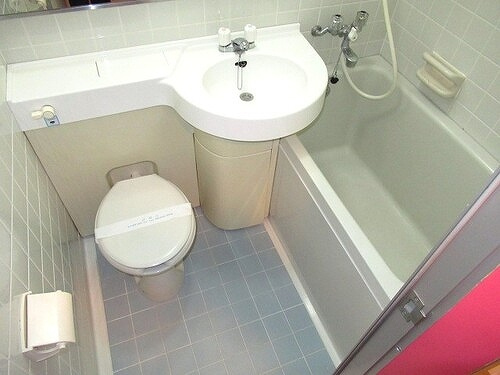 グラチアトルリの浴室|3点ユニットバス　※同タイプ別部屋