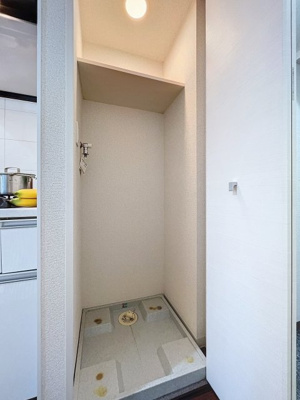 【設備】 | フェニックス武蔵関弐番館 | 室内洗濯機置場/※家具・小物はイメージです