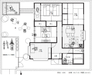 【間取り】 | 西荻窪の家