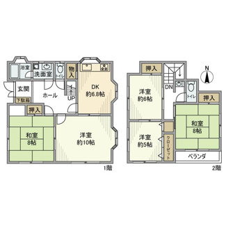【間取り】 | ひばりが丘北戸建