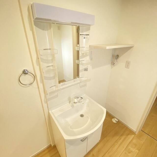 相模原市中央区上溝のアパートの洗面所