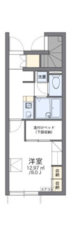 【間取り】 | レオパレストヴェーデ