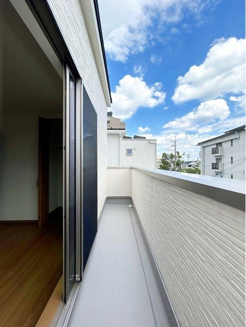 笠屋町新築戸建B号地のバルコニー