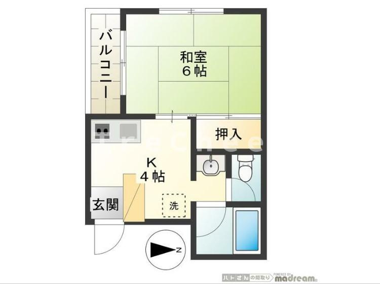 川田ビルの間取り