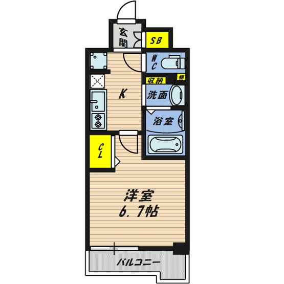 【間取り】 | Sunshine都島