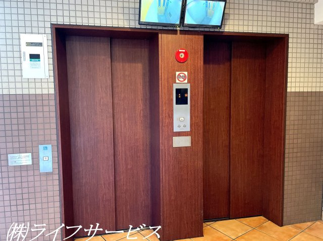 【その他共用部分】 | ネバーランド北大阪 | モニター付エレベータ―２基