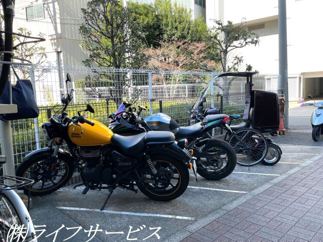 【その他共用部分】 | ネバーランド北大阪 | バイク置場