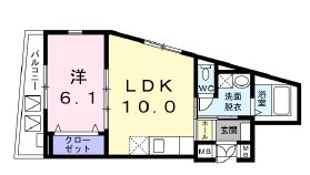 プリムローズ西早稲田の間取り|間取りです。