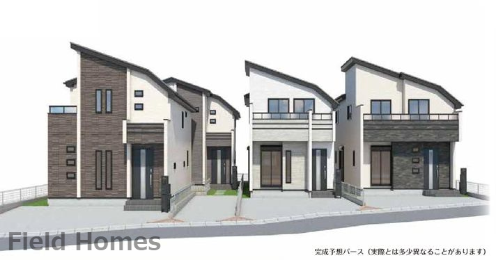 藤沢市辻堂元町２丁目新築戸建て　C号棟の外観|外観イメージ「藤沢市辻堂元町2丁目新築戸建て」