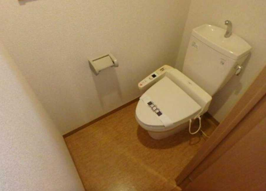 アピス三軒茶屋　LUUP導入　角部屋　オートロックのトイレ
