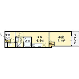 クレアール塚口Ⅰの間取り