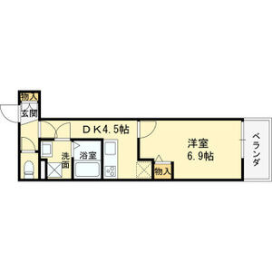クレアール塚口Ⅰの間取り