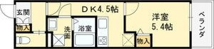 クレアール塚口Ⅰの間取り