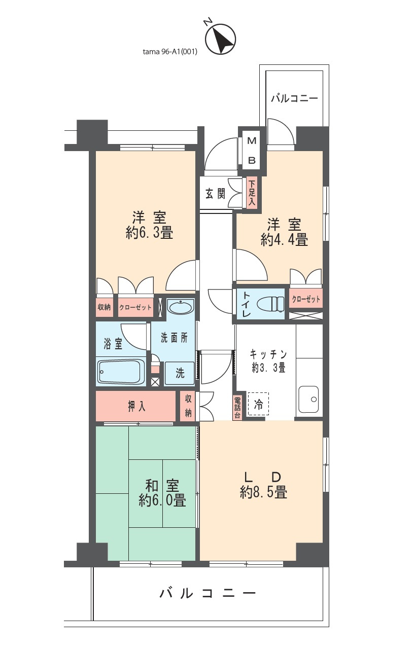 ※代表的な間取りです。