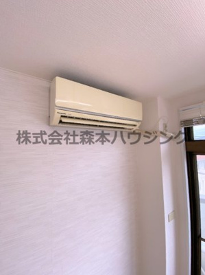 【設備】 | 　萱島南ハイツ | エアコンついてます
