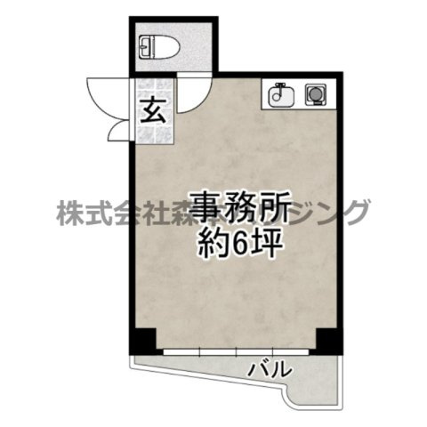 【間取り】 | 　萱島南ハイツ