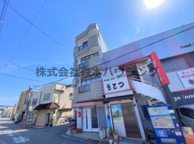 【外観】 | 　萱島南ハイツ | 外はこのようになっています
