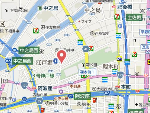 【地図】 | リーガル京町堀
