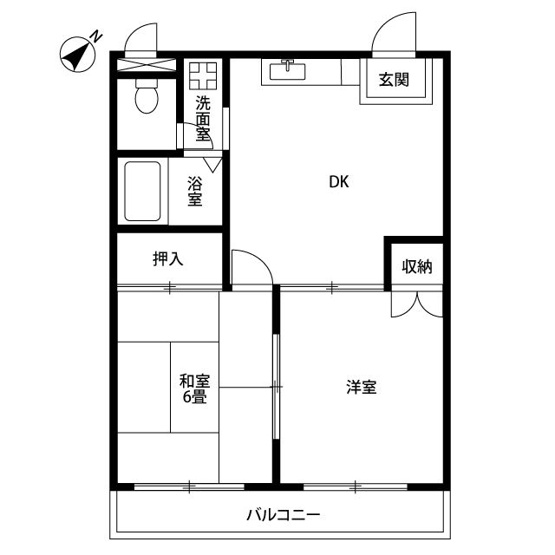 【間取り】 | プリメールマンション