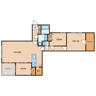【間取り】 | THE UNDERZ SUITE RESIDENCE