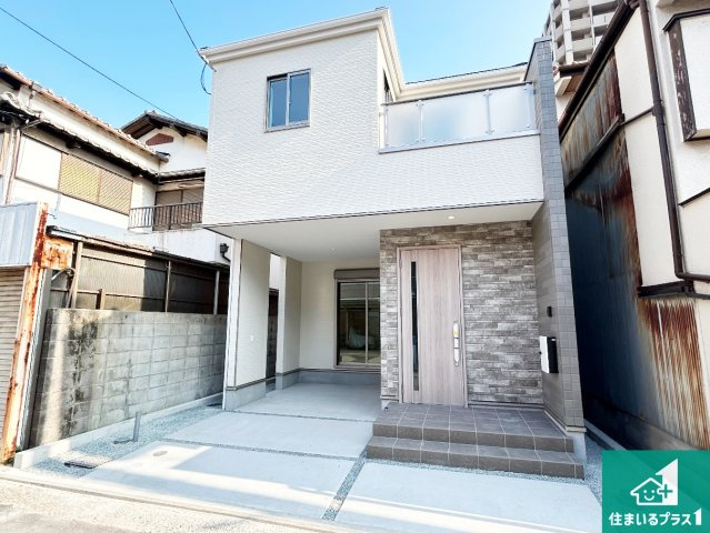 1(土)2(日)現地説明会！◆堺市堺区南向陽町　限定1邸の外観|お客様に長く安心して住んでいだだける事にこだわった家づくり！住んでからのアフターサービスにもしっかりと取り組んでいます！