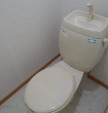 あきる野市三内のアパートのトイレ