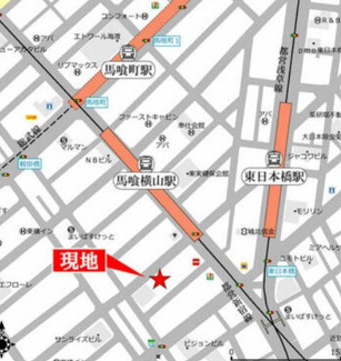 【地図】 | ショコラスイート東日本橋