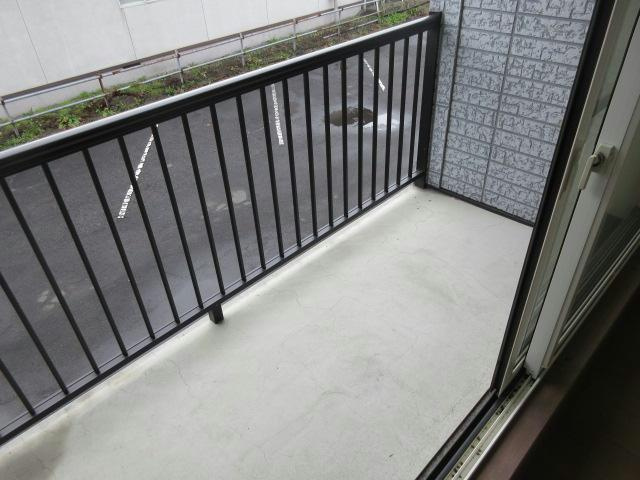 ハイツパークサイドⅠ・Ⅱのバルコニー