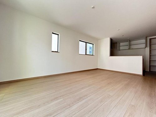 笠屋町新築戸建　A号地の居間・リビング