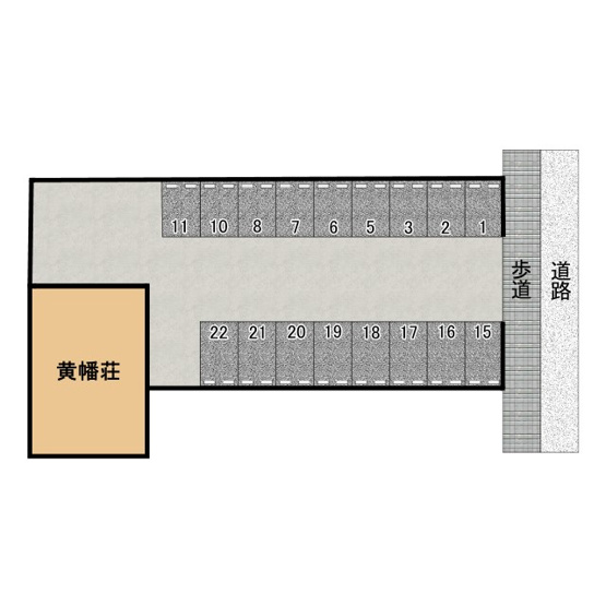 【間取り】 | 唐戸駐車場