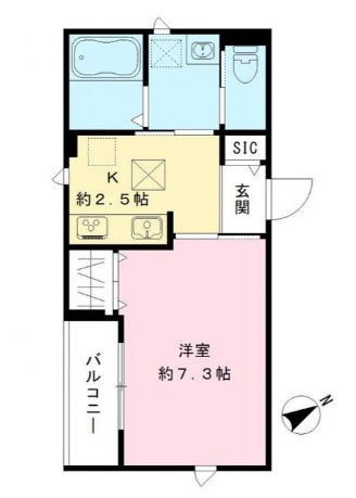 Ciel amourの間取り