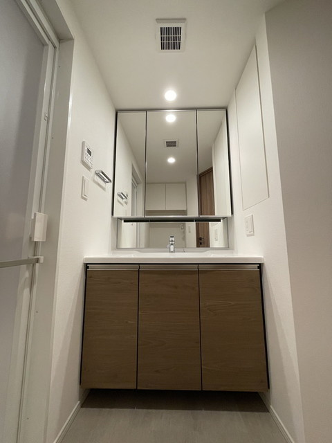 パークタワー勝どき　サウス棟の洗面所|※写真は同タイプ住戸です。