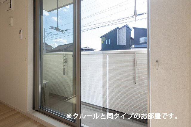 フィオーレ　エムのバルコニー|広々としたバルコニーです