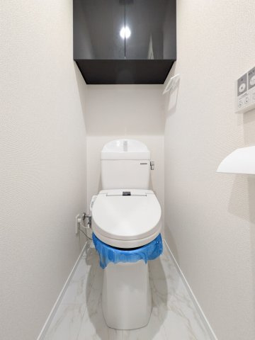 AZEST立川のトイレ|落ち着いた色調のトイレです