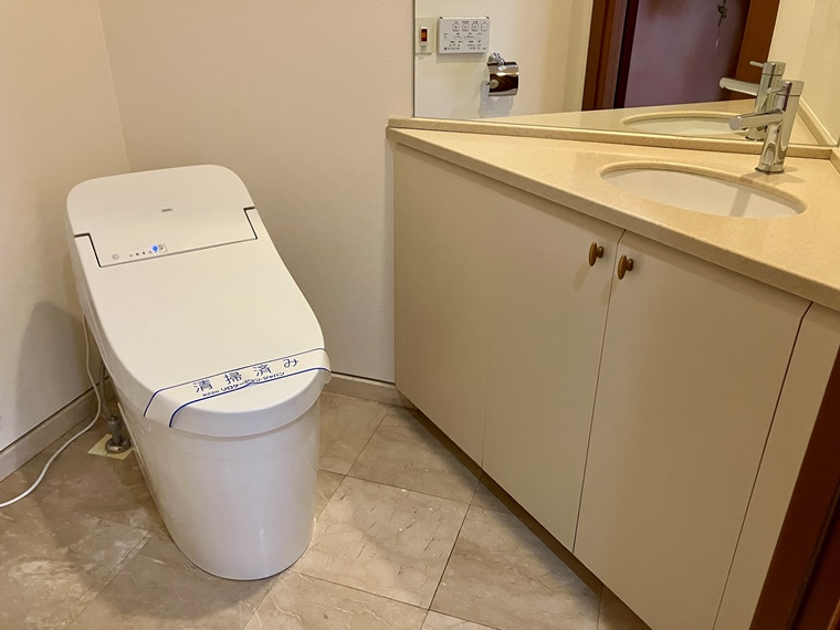 パークハウス・ジオ六番町のトイレ|トイレです