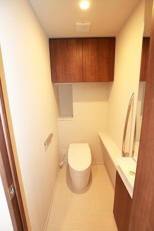 パークコート文京小石川ザタワーのトイレ|シンプルで使いやすいトイレです