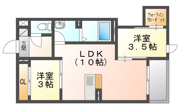 ＲＥＧＡＬＥＳＴ　ＴＳＵＢＡＫＩの間取り