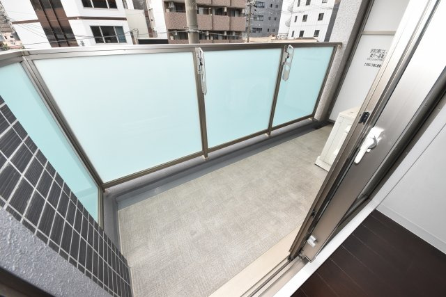 ミラージュパレス南堀江のバルコニー